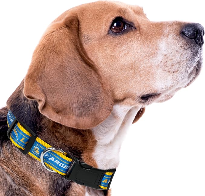 NFL Los Angeles Chargers Dog & Cat Collar, X-Large Football Team Collar - Image 7