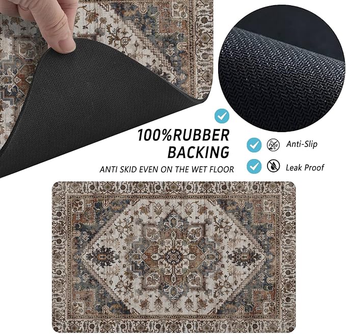 2 Pack Dog Food Mats for Floors, Absorbent and Quick-Drying Pet Cat Food Mat - Image 7
