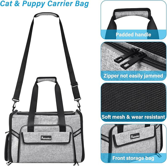Petmolico Cat Carrier Soft-Sided Pet Bag - Image 2