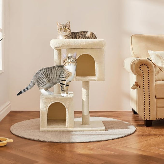 Yaheetech Cat Tree, 33.5in Cat Tower - Image 2