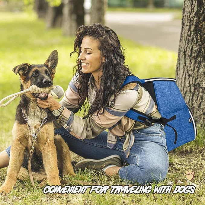 BAGLHER丨Dog Travel Bag Backpack, Airline Approved Pet Supplies Backpack - Image 7