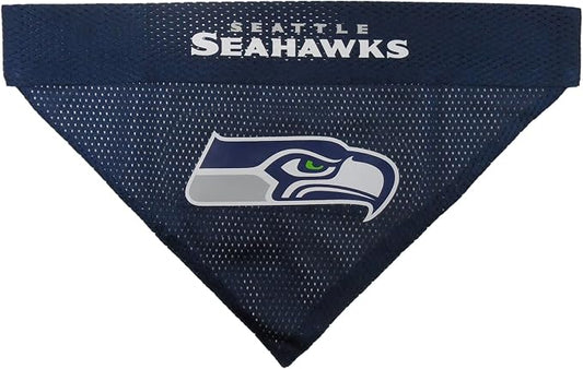 Pets First NFL Seattle Seahawks Reversible Bandana Size XX-Large - Image 2