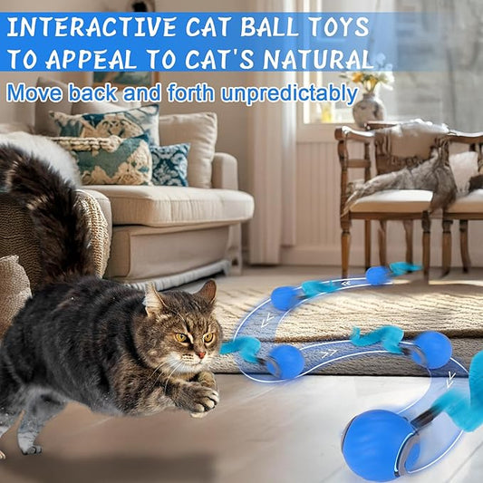 BABORUI Interactive Cat Toy Ball - Image 2