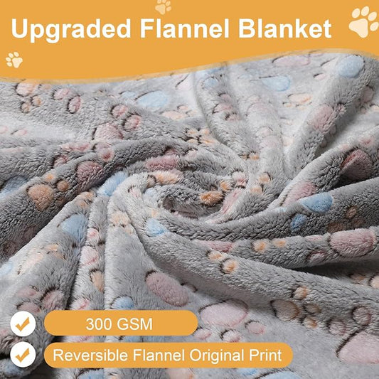 1 Pack 3 Blankets for Dogs, Dog Blanket for Large & Medium Pet Cat, Premium - Image 2