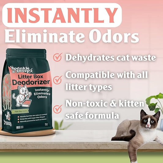 Sprinkle & Sweep Litter Box Deodorizer - Image 2