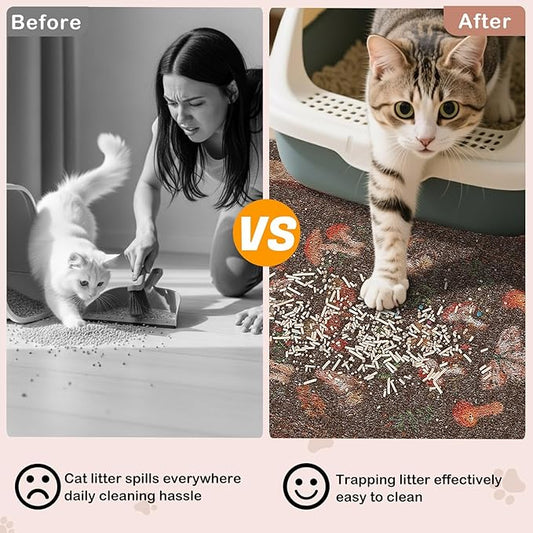Bienbee Cat Litter Mat, Urine and Water Proof - Image 2