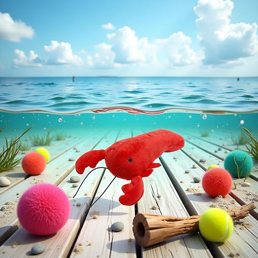 Dog Lobster Chew Toy Multi-Shape Comfortable to Touch Plush Cats Chew Stuffed - Image 2