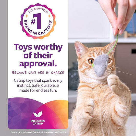 SmartyKat Skitter Critters Value Pack Catnip Cat Toys - Image 2
