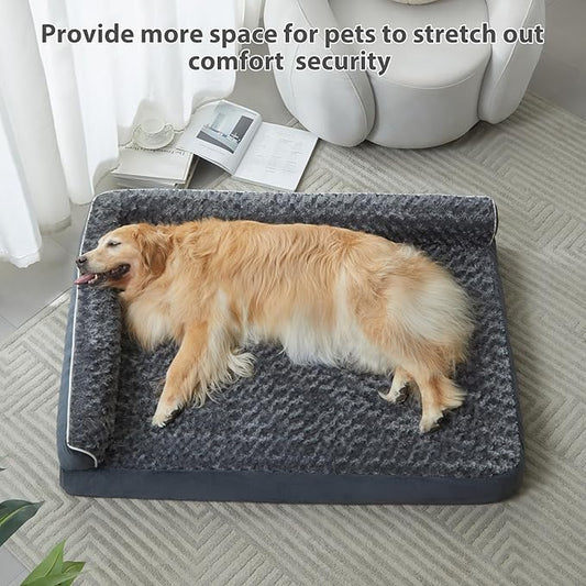 BFPETHOME Orthopedic Dog Beds for Large Dogs-Waterproof Sofa Dog Bed - Image 2