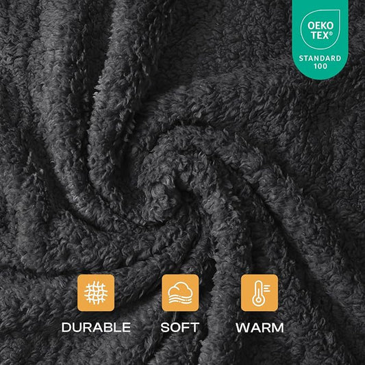 1 Pack 3 Calming Blankets Fluffy Premium Fleece Pet Blanket Soft Sherpa Throw - Image 2