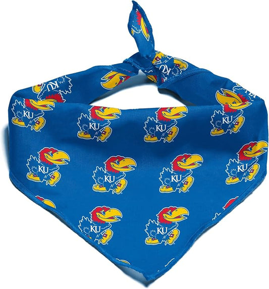 Kansas Jayhawks Officially Licensed Bandana - Image 2