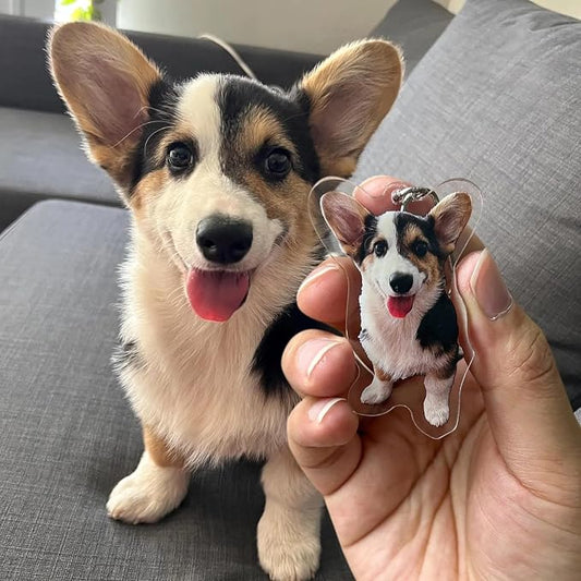 Custom Acrylic pet Keychain - Image 2