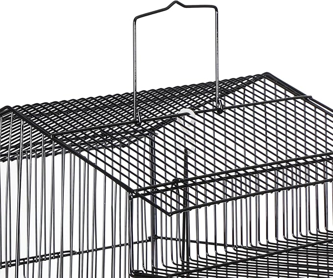 39-Inch Roof Top Bird Cage Large Flight Parrot Cage w/Toys - Image 6