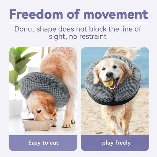 Soft Inflatable Dog Cone Collar Alternative After Surgery - Image 2