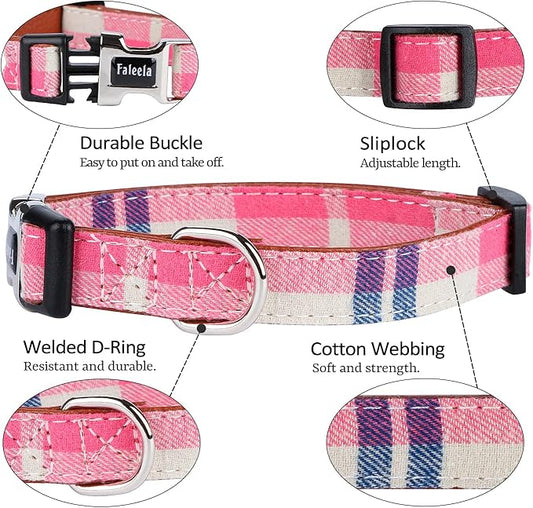 Faleela Soft &Comfy Bowtie Dog Collar, Detachable and Adjustable Bow Tie Collar - Image 2