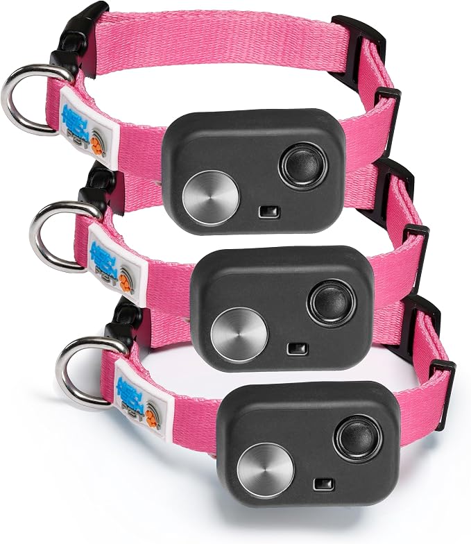 MS-5 Automatic Pet Door Collar 3-Pack, Genuine High Tech Pet Brand Dog Collar by HighTechPet