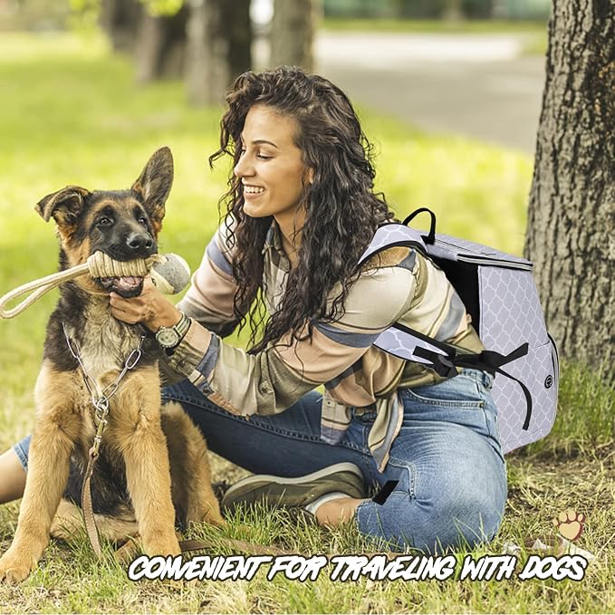 BAGLHER Dog Travel Bag Backpack, Airline Approved Pet Supplies Backpack - Image 7