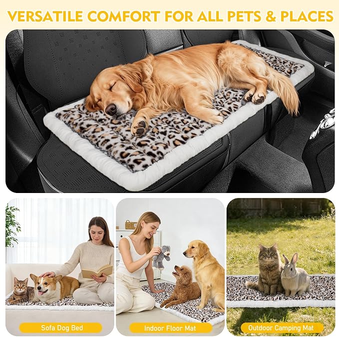 Car Back Seat Mat for Dog 53"x24" Dog Bed for Car Scratch Proof Non Slip Thick - Image 7