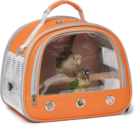 Bird Carrier, Bird Cage Parakeet Parrot Budgie Carrier Backpack - Image 2
