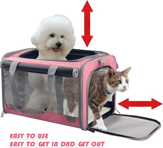 Dog Soft-Sided Carriers Cat Soft-Sided Carriers Dog Carriers Cat Travel Carrier - Image 2
