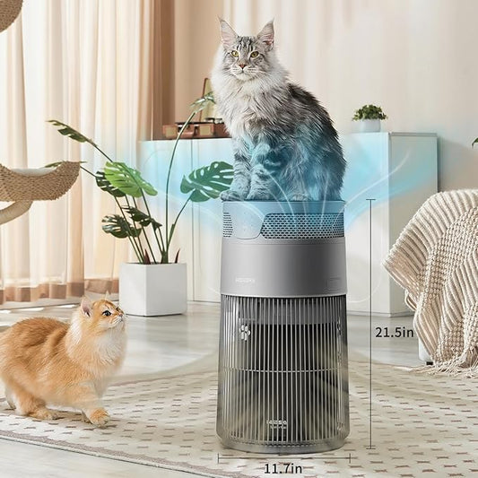 WiseSky Pet Air Purifier for Cat Owners, High-Efficiency Air Purifier for Cat - Image 2