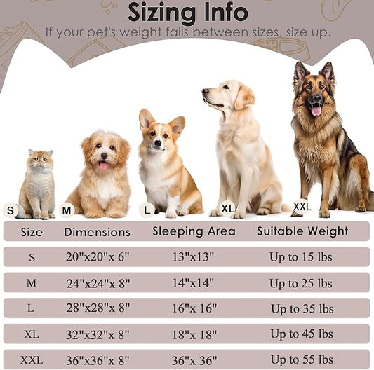 Dog Beds Large Sized Dog and Cats, 32in Pet Beds - Image 2