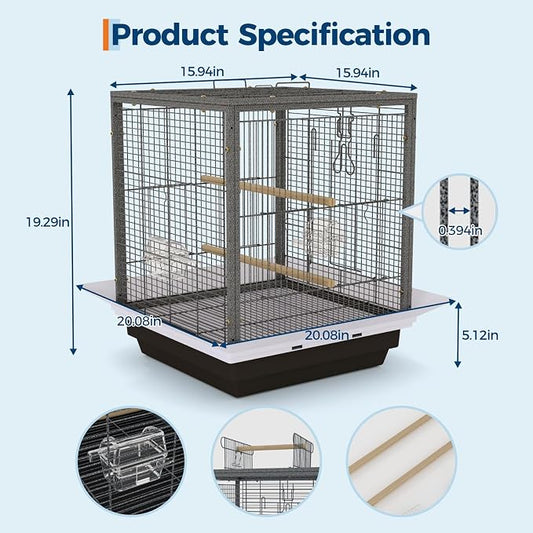 GarveeHome Small Bird Cage - Image 2