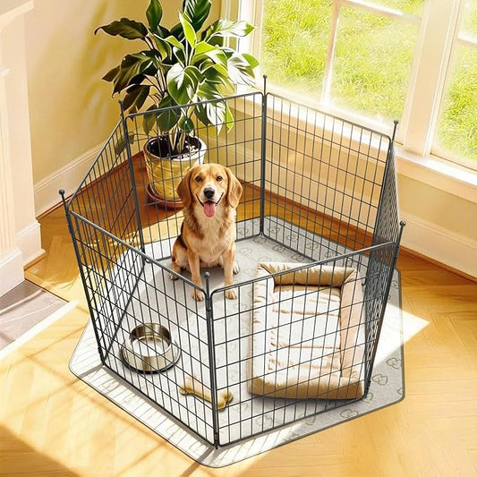 FXW MiniPaws Unleashed Dog Playpen, Expandable & Portable Design - Image 2