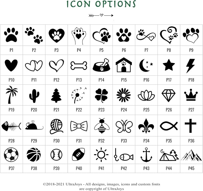 Ultra Joys Dog ID Tag, Custom Dog Tag Personalized Cat Tag, Pet ID Tag - Image 9