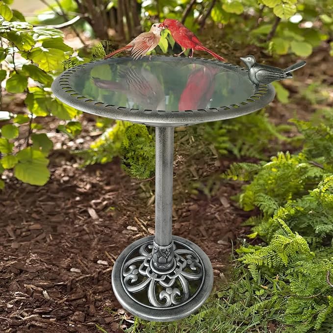Outdoor Garden Bird Bath - Image 5