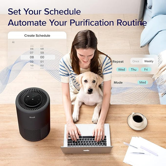 LEVOIT Air Purifier for Home Bedroom, Smart WiFi Alexa Control, AHAM VERIFIDE - Image 2