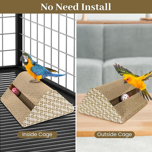 OSWINMART Parrot Cardboard Toy - Image 2