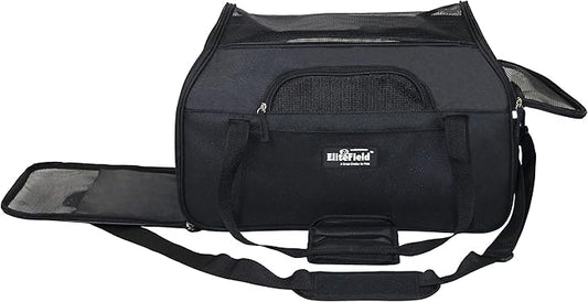 EliteField Soft Pet Carrier Soft Sided Dog Puppy Cat Carrier Travel Bag - Image 2