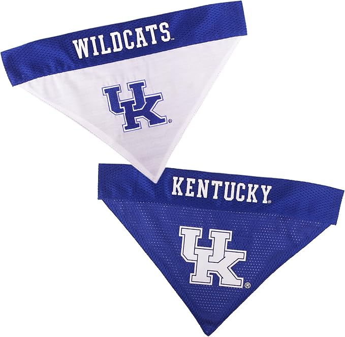 Pets First Collegiate Pet Accessories, Reversible Bandana, Kentucky Wildcats - Image 6