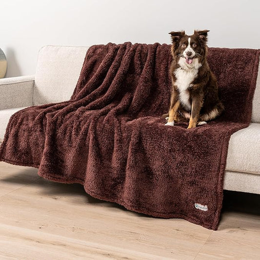PetAmi Dog Blanket for Large Dogs, Calming Pet Throw for Bed, Washable Sofa - Image 2