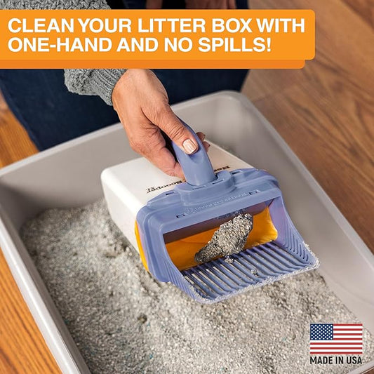 Neater Pet Brands Neater Scooper XL Cat Litter Scoop, 60 Refill Bags – - Image 2