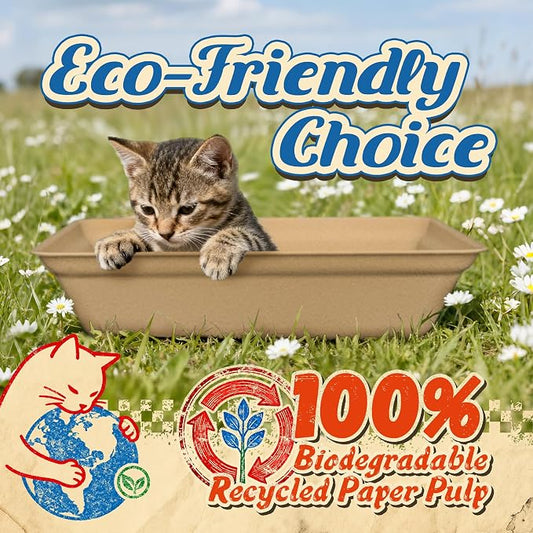 12-Pack Disposable Litter Boxes - Image 2