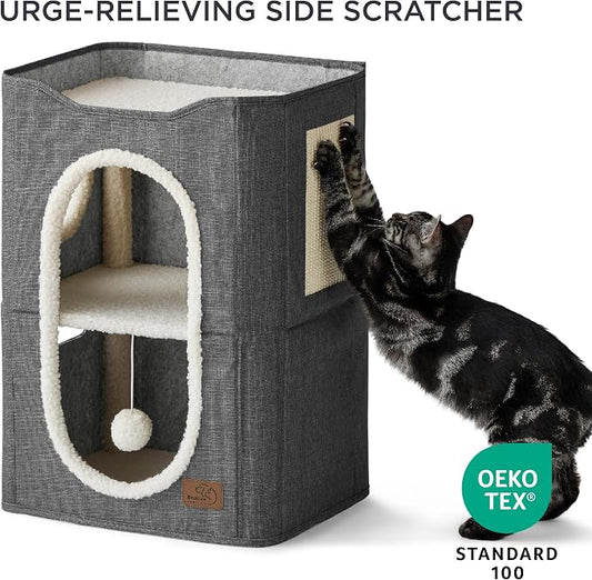 Bedsure 2 Story Cat House - Image 2