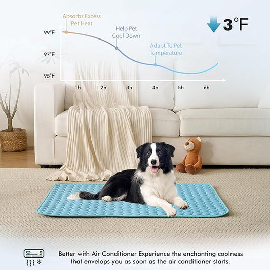 MICROCOSMOS Summer Cooling Mat & Sleeping Pad- Water Absorption Top, Materials - Image 2