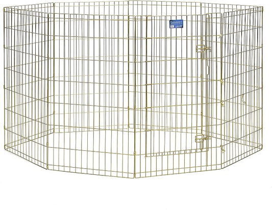 MidWest Homes for Pets Folding Metal Dog Exercise Pen, Indoor/Outdoor Playpen - Image 2