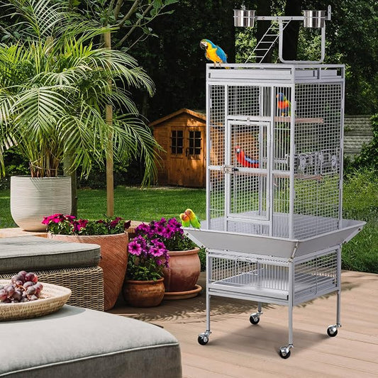 ZENY 61-inch Large Parrot Cockatiel Bird Cages - Image 2