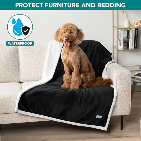 PetAmi Waterproof Dog Blanket for Medium Large Dog Puppy Cat Throw for Couch - Image 2