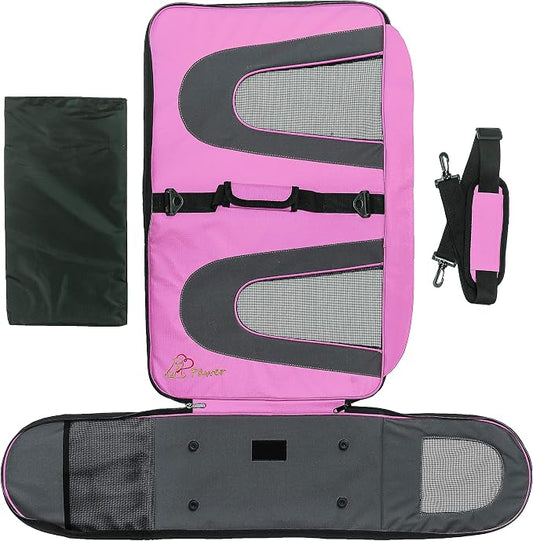 Pawer 18” x 11”x 11” Soft-Sided Foldable Airline Approved Pet Carrier - Image 2