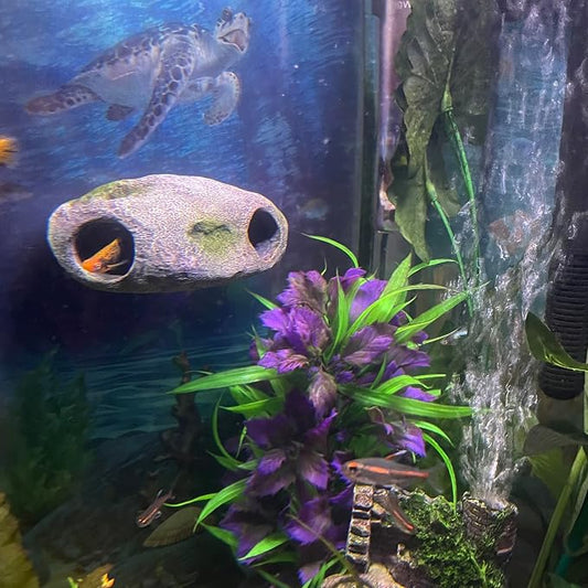 Aquarium Decor Magnetic Rock Cave Ornament – Wall-Mounted Fish Tank Accessory - Image 2