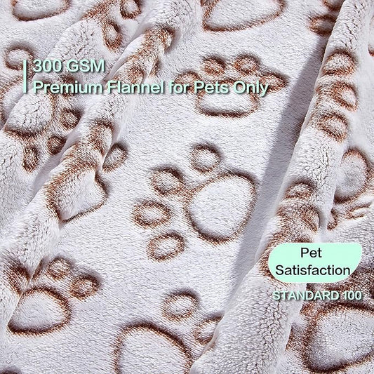 Stuffed Large Brown Premium Soft Dog Blanket, - Image 2