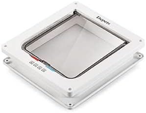 Depets Large Cat Door, 4 Way Locking Cat Flap Door - Image 5