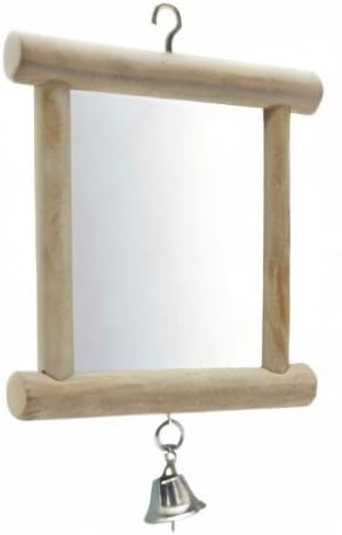 Hypeety Pet Bird Mirror with Bell Interactive Parrot Toy - Image 7