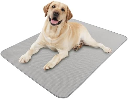 Summer Dog Cooling Mat Washable Ice Silk Self Cool Pad by Buvlnee