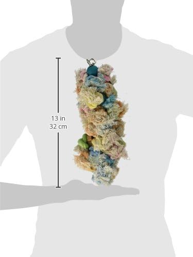 Penn-Plax BA932 Shaggy Kabob Bird Toys - Image 2