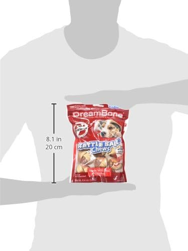 DreamBone RattleBall Small Chews, Rawhide-Free Chews - Image 6
